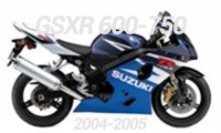 Fairings for 04-05 GSXR 600-750