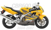 Fairings for 04-07 CBR600 F4i