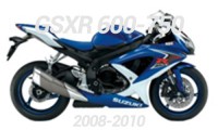 Fairings for 08-10 GSXR 600-750