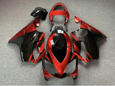 Best 01-03 Gloss Red and Black Honda CBR600 F4i Motorcycle Fairings