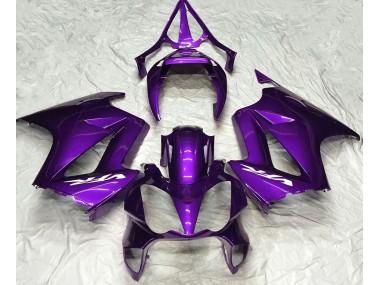 Best 02-12 Deep Purple Plain Honda VFR800 Motorcycle Fairings