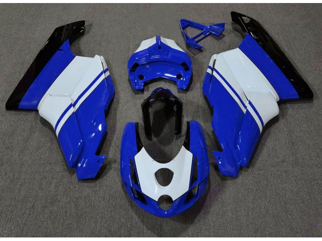 03-04 Gloss Blue & White Ducati Ducati 749 999 Motorcycle Fairings