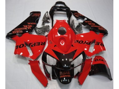 Best 03-04 Gloss Red Repsol Honda CBR600RR Motorcycle Fairings