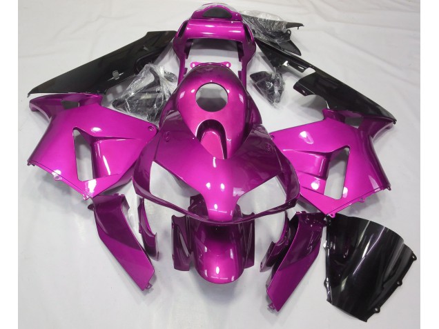 03-04 Hot Pink Plain Honda CBR600RR Motorcycle Fairings