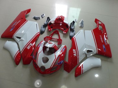 Best 03-04 Red and White Ducati Ducati 749 999 Motorcycle Fairings