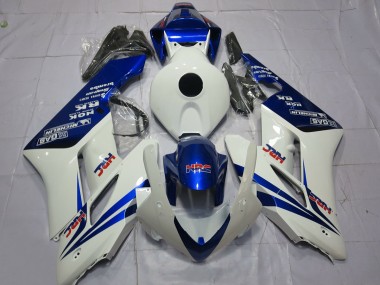 Best 04-05 Blue White HRC Honda CBR1000RR Motorcycle Fairings