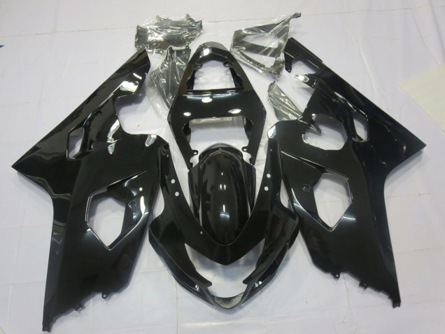 04-05 Gloss Black Suzuki GSXR 600-750 Motorcycle Fairings