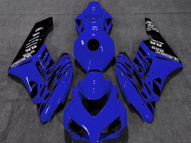 Best 04-05 Gloss Blue Flame Honda CBR1000RR Motorcycle Fairings