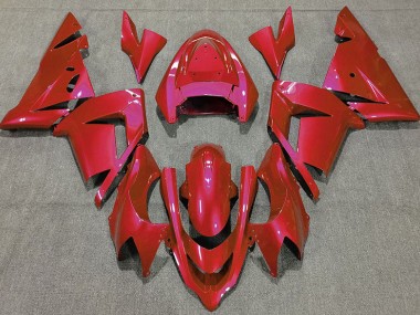 Best 04-05 Gloss Red Kawasaki ZX10R Motorcycle Fairings