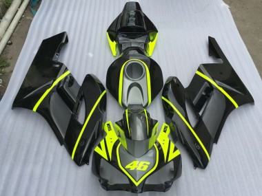 Best 04-05 Grey Black and High Viz Honda CBR1000RR Motorcycle Fairings