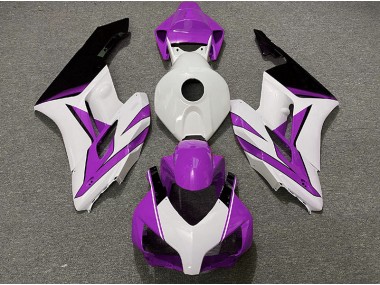 Best 04-05 Purple White and Gloss Black Honda CBR1000RR Motorcycle Fairings