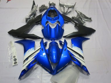 Best 04-06 Blue and Black Yamaha R1 Motorcycle Fairings