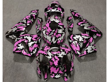 Best 05-06 Camo & LIGHT PINK Honda CBR600RR Motorcycle Fairings