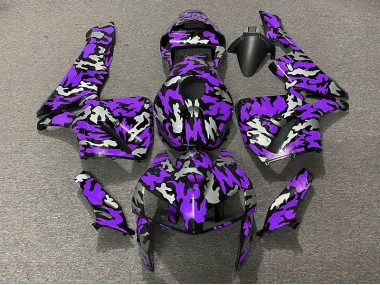 Best 05-06 Camo & PURPLE Honda CBR600RR Motorcycle Fairings