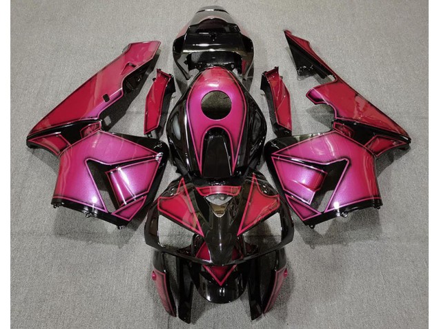 05-06 Deep Hot Pink Honda CBR600RR Motorcycle Fairings