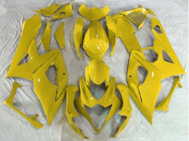 Best 05-06 Gloss Yellow Suzuki GSXR 1000 Motorcycle Fairings