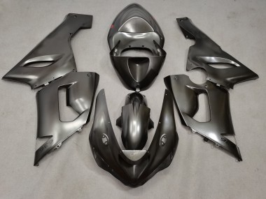 Best 05-06 Metal Silver Kawasaki ZX6R Motorcycle Fairings