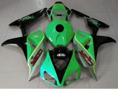 Best 06-07 Gloss Green and Black CBR Style Honda CBR1000RR Motorcycle Fairings