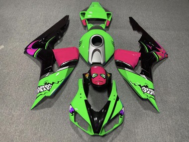 Best 06-07 Green Shark Honda CBR1000RR Motorcycle Fairings