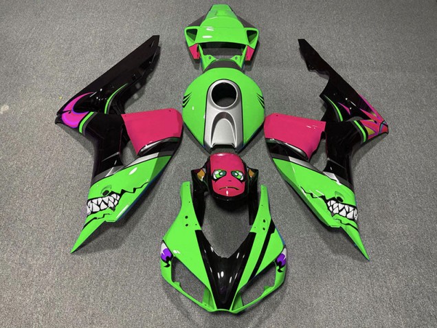 06-07 Green Shark Honda CBR1000RR Motorcycle Fairings