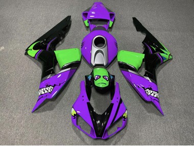 Best 06-07 Purple Shark Honda CBR1000RR Motorcycle Fairings