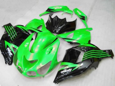 Best 06-11 Lime Kawasaki ZX14R Motorcycle Fairings