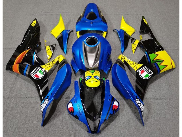 07-08 Blue Shark Honda CBR600RR Motorcycle Fairings