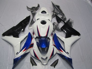 Best 07-08 Blue White OEM Style Honda CBR600RR Motorcycle Fairings