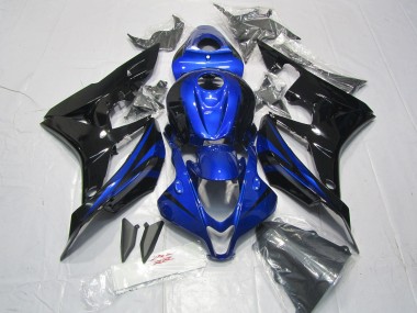 Best 07-08 Deep Blue Gloss Honda CBR600RR Motorcycle Fairings