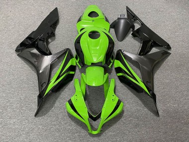 Best 07-08 Electric Green OEM Style & Grey Honda CBR600RR Motorcycle Fairings