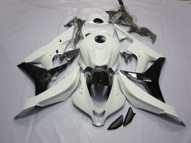 Best 07-08 Gloss White and Black Honda CBR600RR Motorcycle Fairings