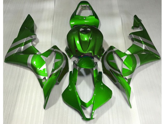 07-08 Green Captain America Honda CBR600RR Motorcycle Fairings