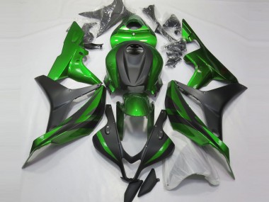 Best 07-08 Green and Matte Black Honda CBR600RR Motorcycle Fairings