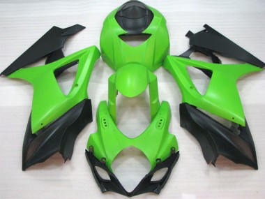 Best 07-08 Matte Green Suzuki GSXR 1000 Motorcycle Fairings