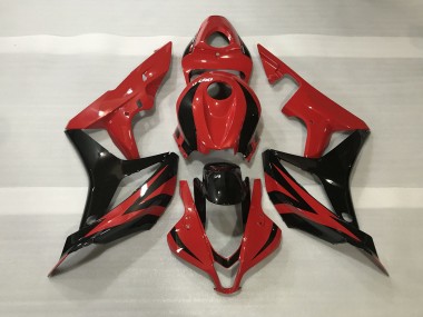 Best 07-08 Metallic Red OEM Style Honda CBR600RR Motorcycle Fairings