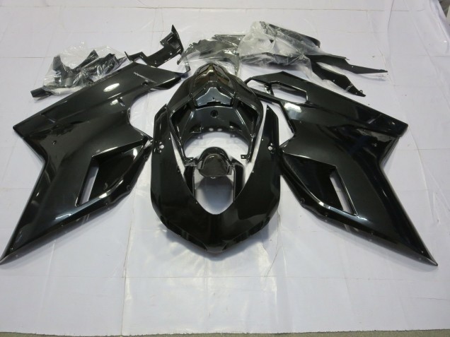 07-14 Gloss Black Ducati Ducati 848 1098 1198 Motorcycle Fairings