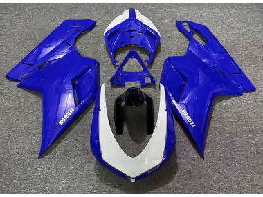 Best 07-14 Gloss Blue SP Ducati Ducati 848 1098 1198 Motorcycle Fairings