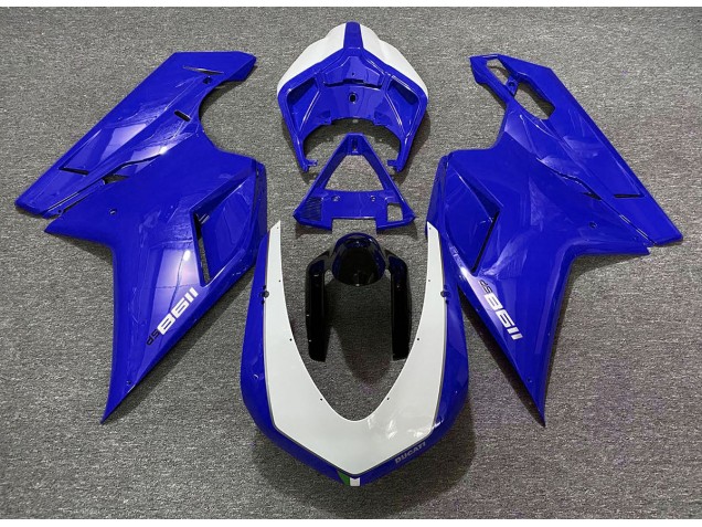 07-14 Gloss Blue SP Ducati Ducati 848 1098 1198 Motorcycle Fairings