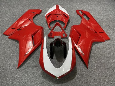 Best 07-14 Gloss Red SP Ducati Ducati 848 1098 1198 Motorcycle Fairings