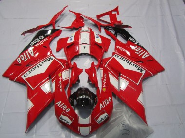 Best 07-14 Marlboro Ducati Ducati 848 1098 1198 Motorcycle Fairings