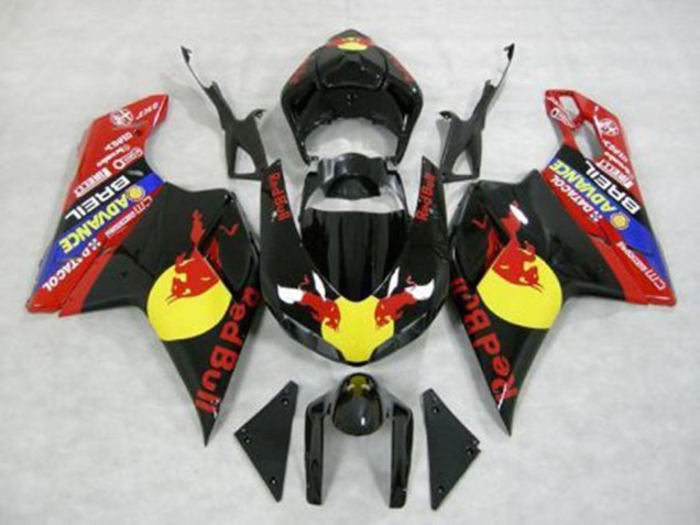 07-14 Red Bull Ducati Ducati 848 1098 1198 Motorcycle Fairings