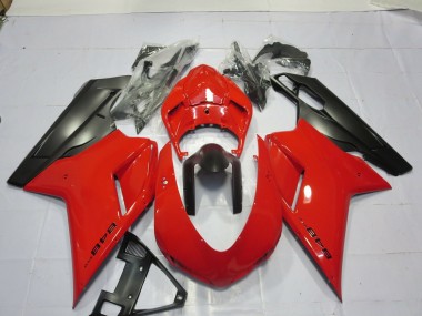 Best 07-14 Red Ducati Ducati 848 1098 1198 Motorcycle Fairings