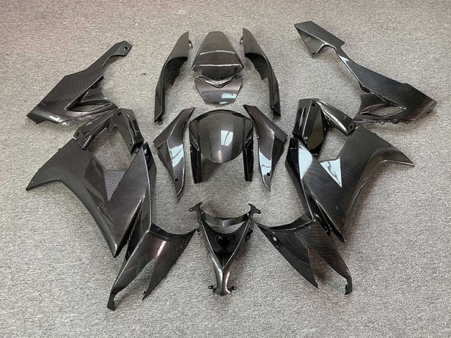 08-10 Carbon Fiber Style Kawasaki ZX10R Motorcycle Fairings