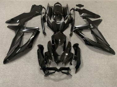 Best 08-10 Gloss Black Suzuki GSXR 600-750 Motorcycle Fairings