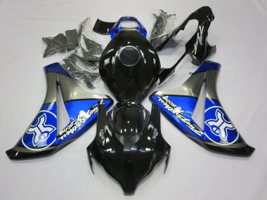 Best 08-11 Blue Silver Special Design Honda CBR1000RR Motorcycle Fairings