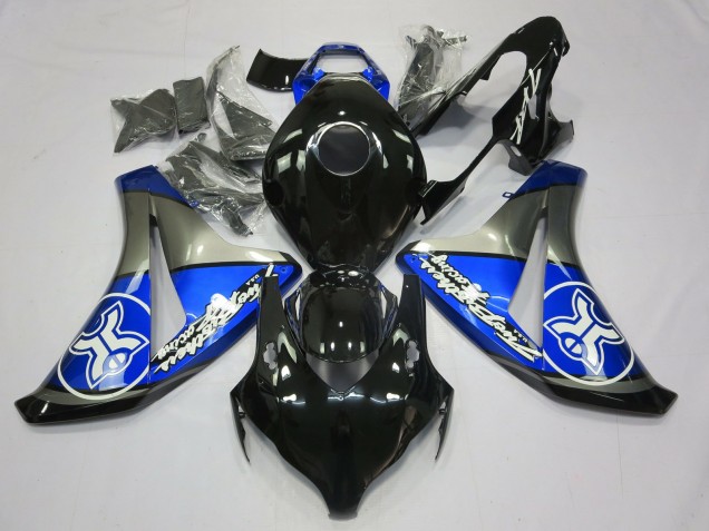 08-11 Blue Silver Special Design Honda CBR1000RR Motorcycle Fairings