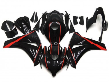 Best 08-11 Gloss Red and Black Honda CBR1000RR Motorcycle Fairings