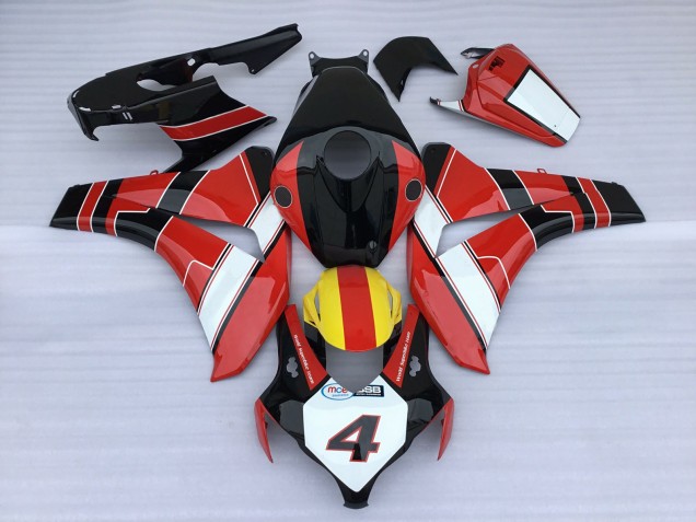 08-11 Honda Racing Honda CBR1000RR Motorcycle Fairings