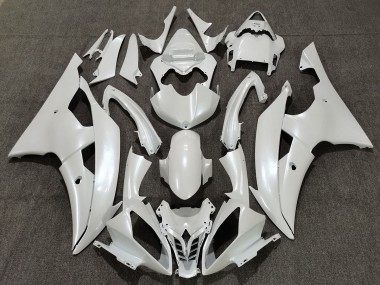 Best 08-16 Gloss White Yamaha R6 Motorcycle Fairings