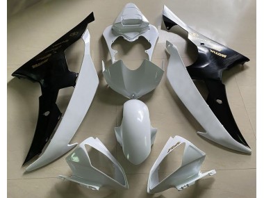 Best 08-16 Gloss White and Black & Gold Yamaha R6 Motorcycle Fairings